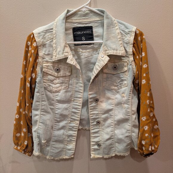 Reworked Maurice's denim vest - Picture 1 of 5